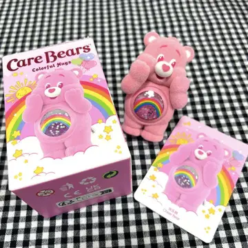케어베어 POPMART 핑크색 Cheer Bear