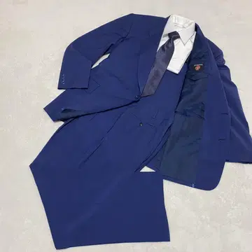 DORMEUIL 남성용 셋업 수트 블루