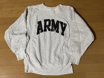 90s Champion 리버스이브 ARMY 프린트 맨투맨 M