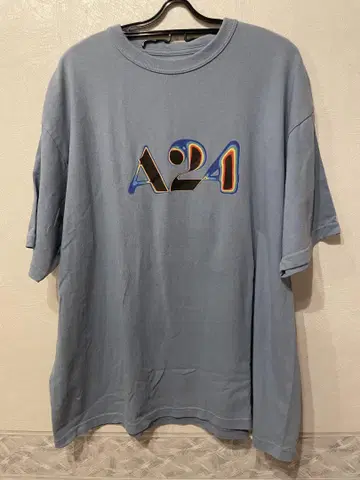 A24 x BEAMS T 라이트 블루 L