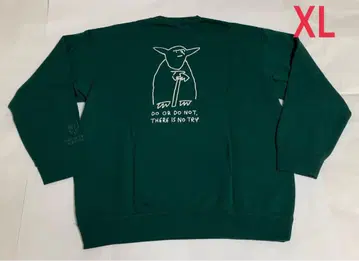 유니클로 스타 워즈 스웨트 셔츠 나가바 유우 요다 XL 사이즈