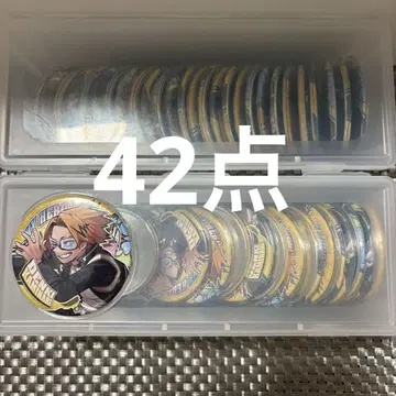 가미나리 덴키 캔뱃지 히로아카전 42점