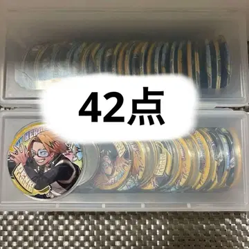 가미나리 덴키 캔뱃지 히로아카전 42점