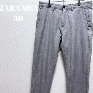 ZARA 남성용 팬츠 30 그레이 얇은 소재 [ 31 ]