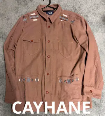 긴팔 자켓 차이하네 yul 브라운 자수