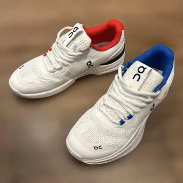on 테니스화 화이트/레드/블루 하드 코트 27.5cm