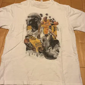 NBA 레이커스 Kobe & LeBron 그래픽 T셔츠 L