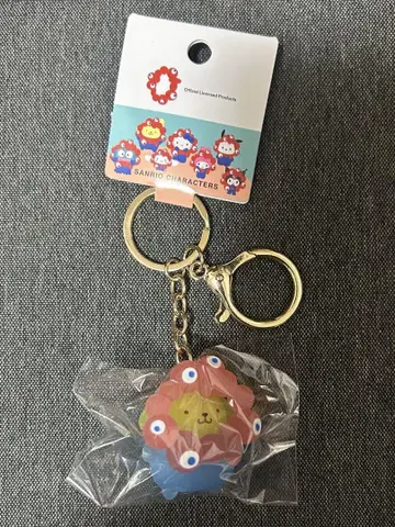 오사카 간사이 박람회 산리오 미야쿠미야쿠 폼폼푸딩 클리어 키링