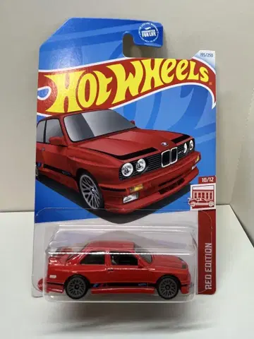 핫휠 레드 에디션 92 BMW M3