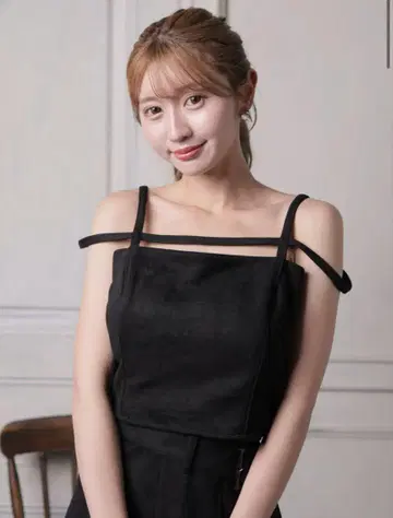 LIP SERVICE 멀티 패턴 스트랩 뷔스티에