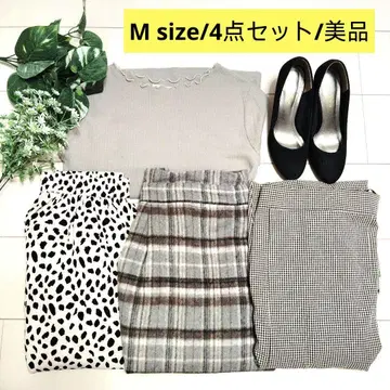여성 의류 묶음 판매 / 내추럴 컬러 / 심플 페미닌 세트 / 새상품급