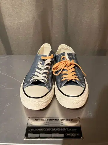 올스타 블루 로우컷 스니커즈