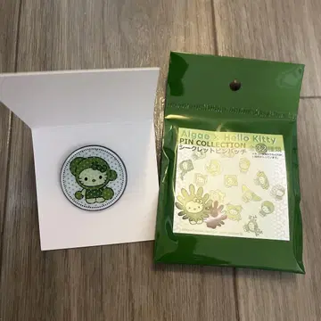 일본관 조류 헬로키티 핀 배지 볼복스 만박 조키티