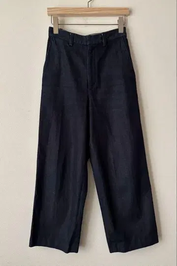 [ 새상품급 ] STEVEN ALAN 와이드 데님 팬츠 다크 블루 데님