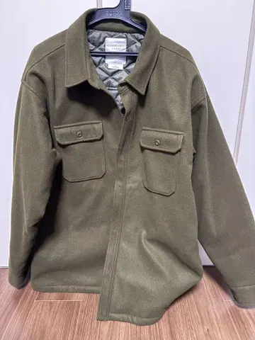 차오패닉 티피 아우터 멜톤 자켓 커버올 카키