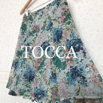 TOCCA 토카 꽃무늬 플레어 스커트