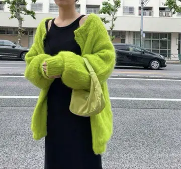 ameri vintage 2WAY MOHAIR SHAGGY KNIT