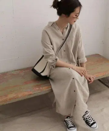 어반 리서치 도어스 셔츠 원피스