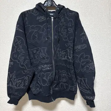 XLARGE 집업 후드티 블랙 M 사이즈