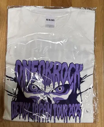 ONE OK ROCK DETOX JAPAN 옥 2025 티셔츠 L 사이즈
