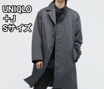 새상품급 UNIQLO+J 패디드 오버사이즈 스텐카라 코트 S