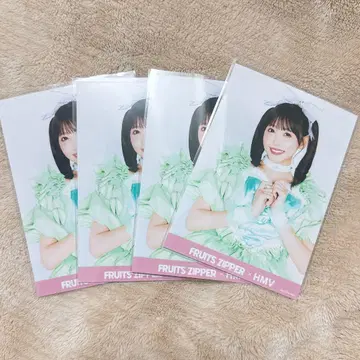 FRUITS ZIPPER 사쿠라이 유이 브로마이드 4장