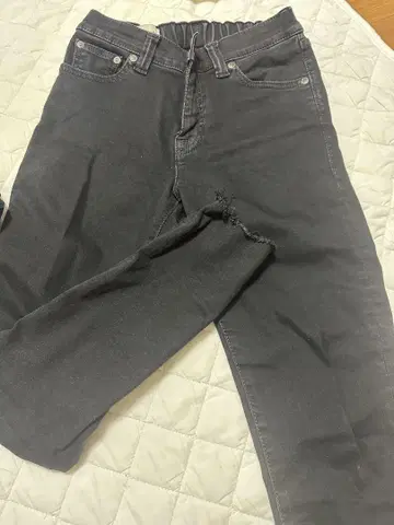 빅 존 스키니 데님 블랙