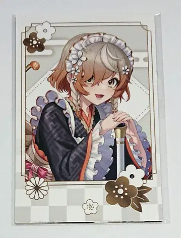 클라라 참우드 니지산지 Denauth 1st 사진풍 카드 세트