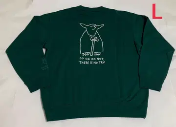 유니클로 스타 워즈 스웨트 셔츠 나가바 유 요다 L 사이즈