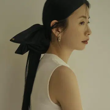 anuans 아뉴앙스 빈티지 새틴 스퀘어 스크런치