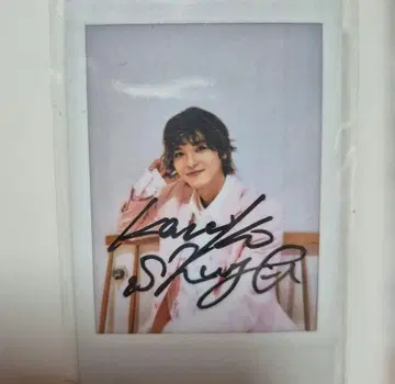 카네코 하야토 사인 폴라로이드 호리액션