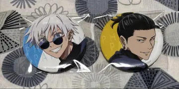 주술회전 팬페어 캔뱃지 고죠 사토루 게토 스구루