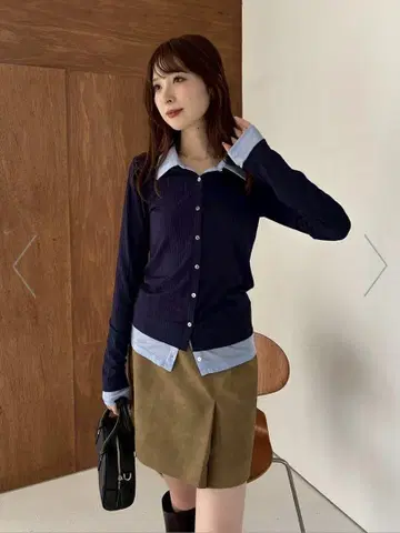 레이어드 폴로 티셔츠 FRAY I.D