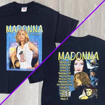 [ 2004년 제작 ] MADONNA 마돈나 투어 티셔츠 빈티지