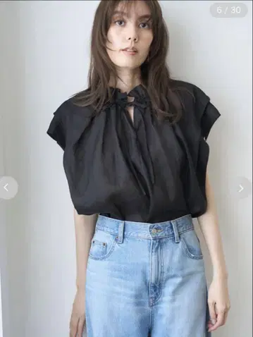 2WAY 퍼프 슬리브 블라우스 Mila owen