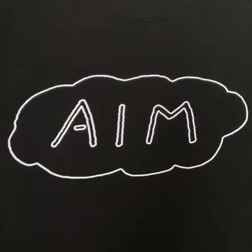 아이묭 AIM 로고 맨투맨 트레이닝복