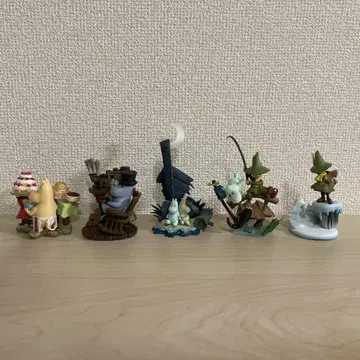 카이요도 무민 피규어 5세트