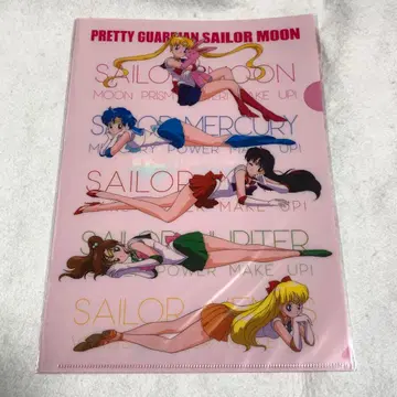 세일러문 스토어 7주년 기념 클리어 파일 집합