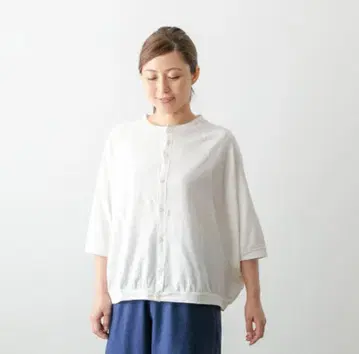 새상품급 harmonie 알모니 오가닉 코튼 돌먼 가디건
