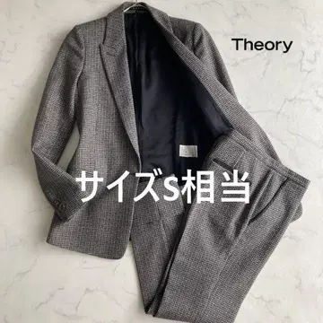 S 상당 [새상품급] 띠어리 건클럽 체크 수트 셋업