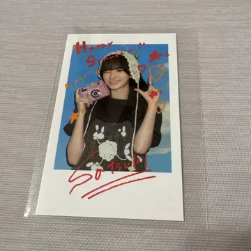 노기자카46 스가와라 사츠키 노기 카페 폴라로이드풍 스티커 2025