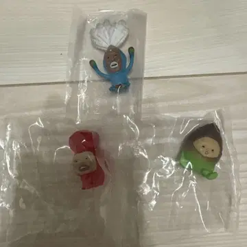 코비토즈칸 앉아있는 마스코트 4 가챠가챠 3개 세트