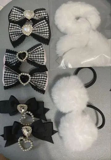 지뢰계 양산형 헤어 액세서리 묶음 판매