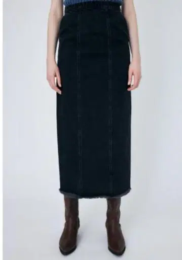 MOUSSY DENIM LONG SKIRT