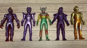 울트라맨 소프트 비닐 남코 한정판 5체 세트