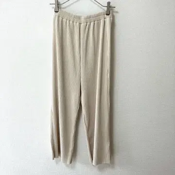 [ 더블 클로젯 ] w closet 고품질 플리츠 이지 팬츠 리브 밴딩