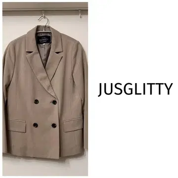 *새상품급* JUSGLITTY 더블 테일러드 자켓