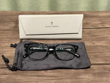 UNITED ARROWS x Zoff 검은색 테두리 안경