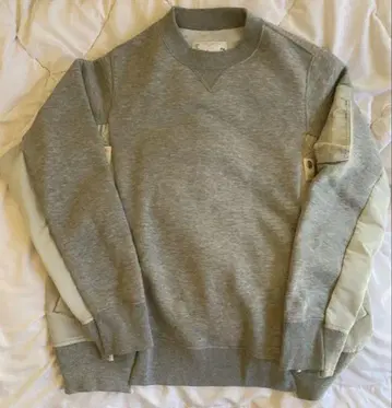 사카이 sacai 맨투맨 x MA-1 도킹 SCM 032