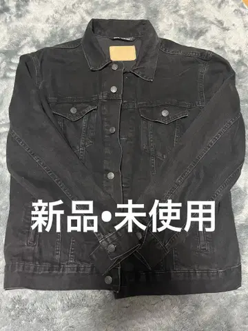 ZARA 시부메 데님 자켓 블랙